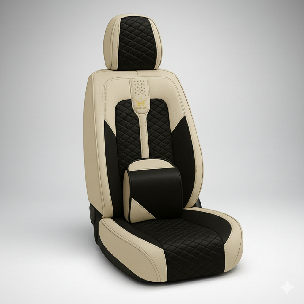 دوشمة لون بيجي واسود ماركة اوتو كنك